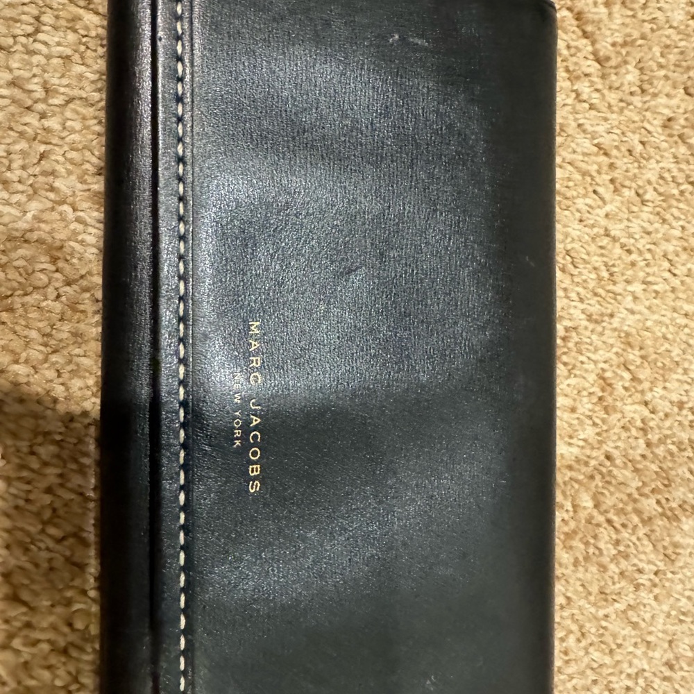 Marc Jacob’s wallet with gold